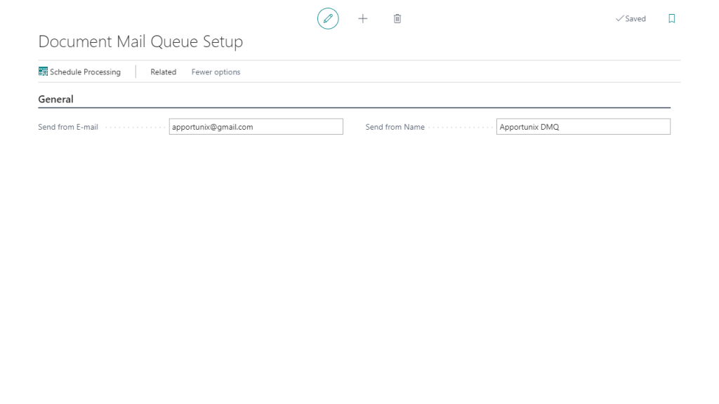 Document Mail Queue - Apportunix