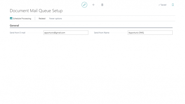 Document Mail Queue - Apportunix
