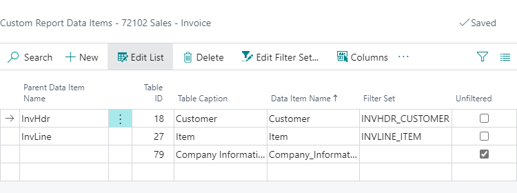 Add Custom Data Items in Document Creator