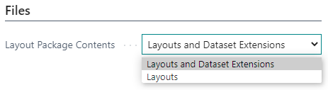 Layout Packages in Document Creator