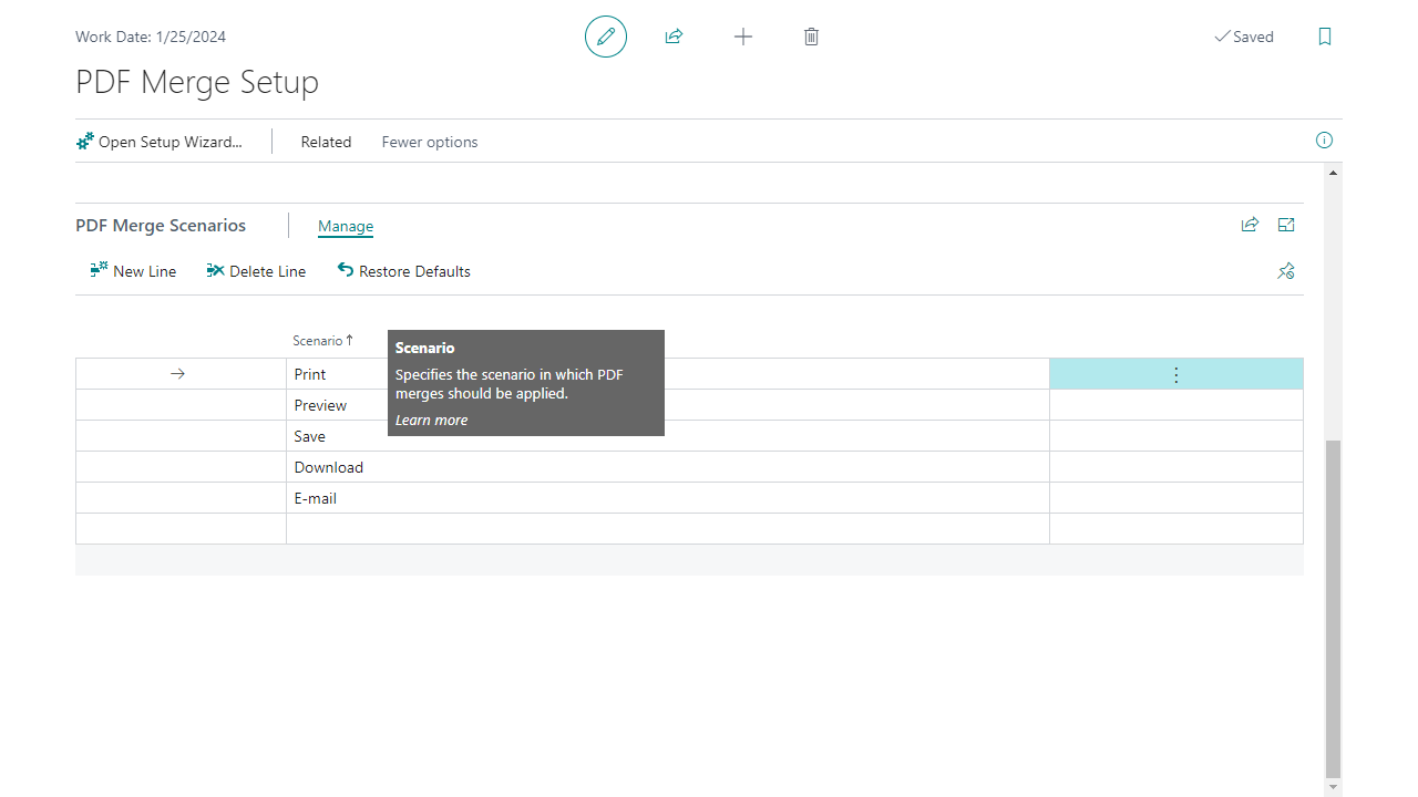 Screenshot in volledige resolutie