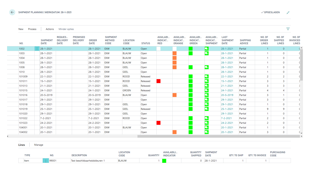 Screenshot in volledige resolutie