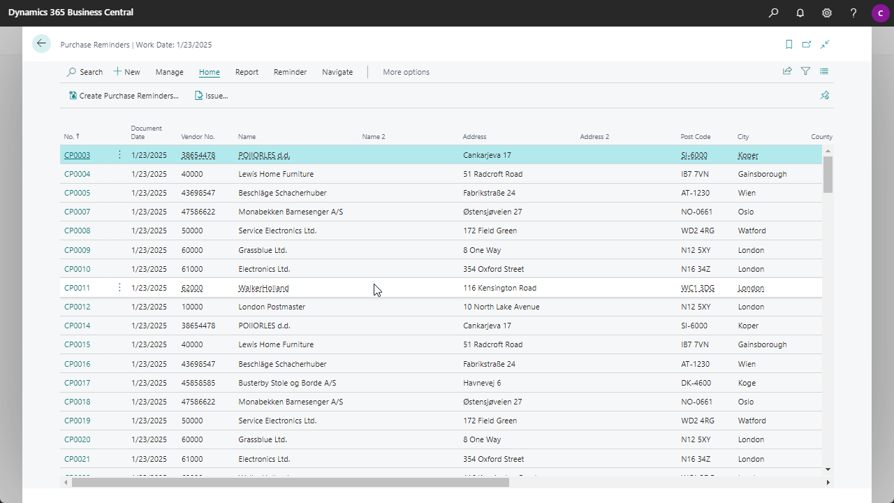 Screenshot in volledige resolutie
